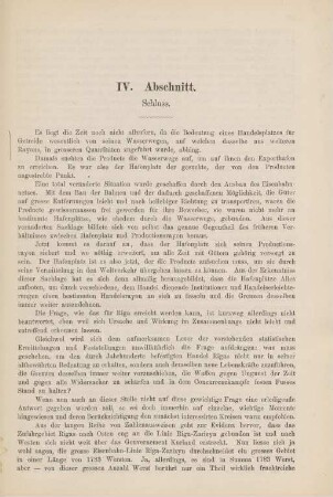 IV. Abschnitt