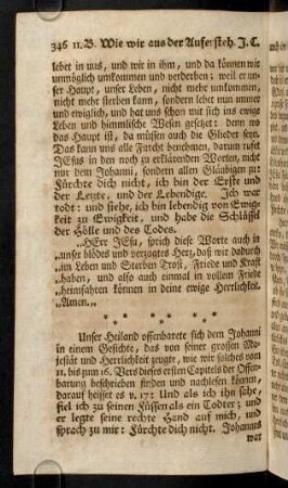 346-356, Unser Heiland offenbarete sich dem Johanni in ...