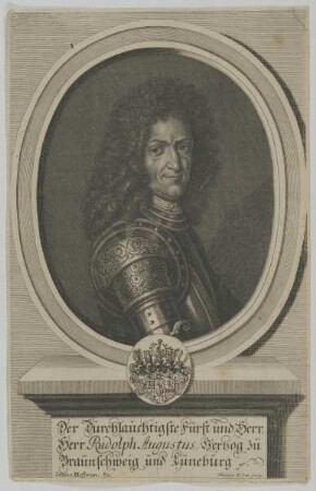 Bildnis des Rudolph Augustus zu Braunschweig und Lüneburg
