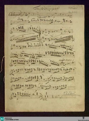 Divertimentos - Don Mus.Ms. 962 : fl, orch; G; StrK 52