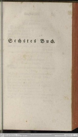 Sechtes Buch