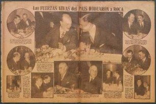 Las fuerzas vivas del país rodearon a Roca [Fotografías]