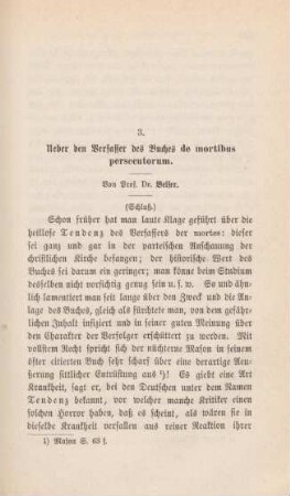 439-464 Ueber den Verfasser des Buches 'de mortibus persecutorum'