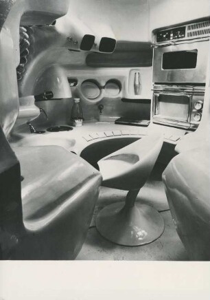 Poggenpohl Küchenkugel "experiment 70" aus Colani-Wohneinheit von Luigi Colani