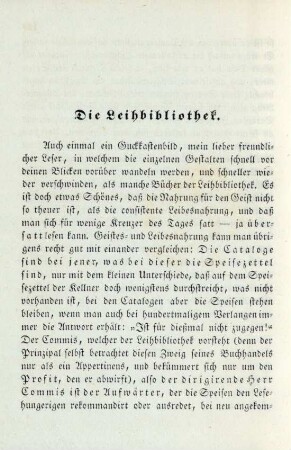 Die Leihbibliothek