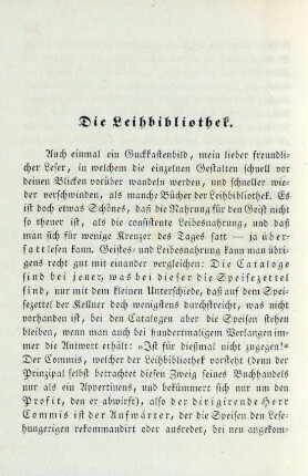 Die Leihbibliothek