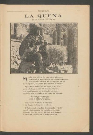 La quena : (Leyenda nativa)