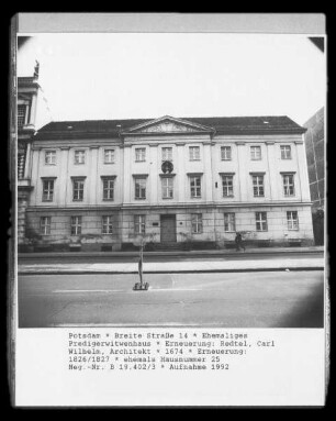 Ehemaliges Predigerwitwenhaus