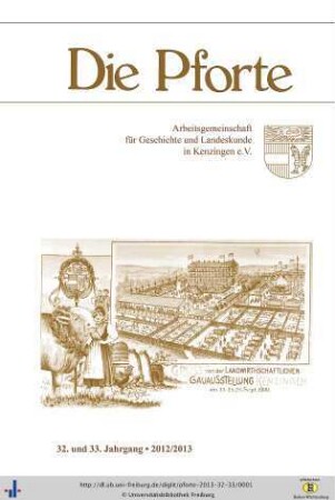 32. und 33. Jahrgang: Die Pforte