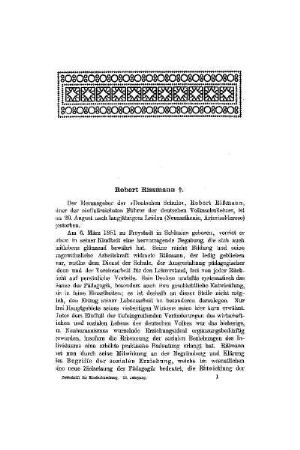 Robert Rissmann : Tod