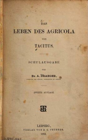Das Leben des Agricola