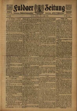Ausgabe vom Montag, den 04. Juli 1910.