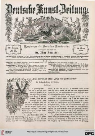 Nr. 11 (15. März 1868)