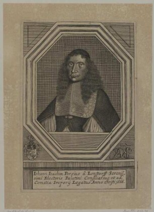 Bildnis des Iohann Ioachim Persius a Lontorff