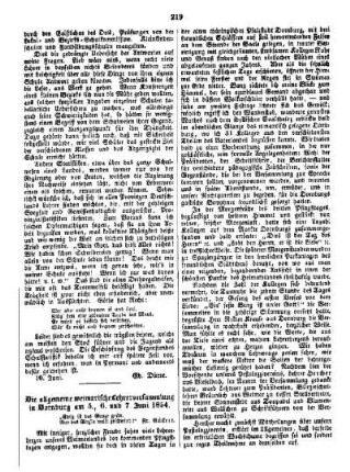 Die allgemeine weimarische Lehrerversammlung in Dornburg am 5., 6. und 7. Juni 1854