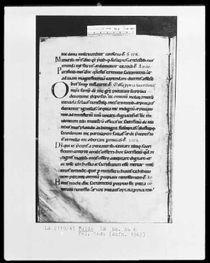 Sequentiar, Graduale und Sakramentar — ---, Folio 164versoBuchseite