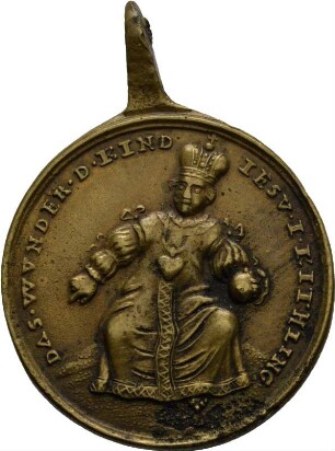 Medaille, zweite Hälfte 17. bis erste Hälfte 18. Jahrhundert