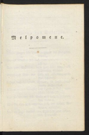 Melpomene.