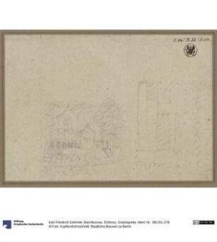 Strehla. Holländermühle, neu erbaut, davor ehem. Bockmühle, aus: Die Mühle vom 24.12.1937