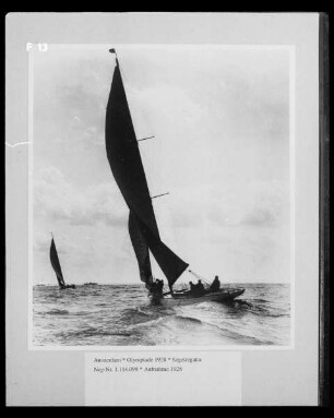 Amsterdam, Olympiade 1928; Segelregatta
