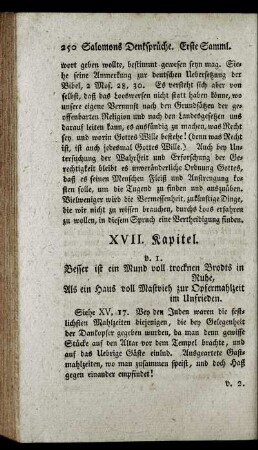 XVII. Kapitel.