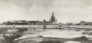 Dresden: Plan der Umgestaltung der Terrasse im Zusammenhang mit dem Bau der Kunstakademie 1886
