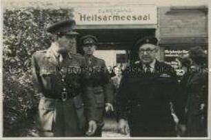 Trauerzug der Heilsarmee anlässlich einer Beerdigung