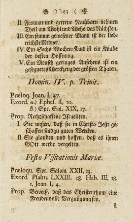 Festo Visitationis Mariæ.