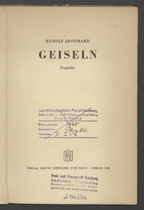 Geiseln : Tragödie
