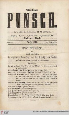 Nro. 16 (16. April 1854)