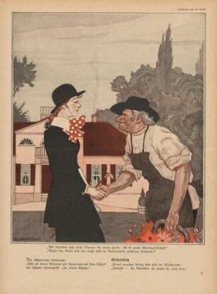 "Wir brauchen noch mehr Blumen für heute abend ..."