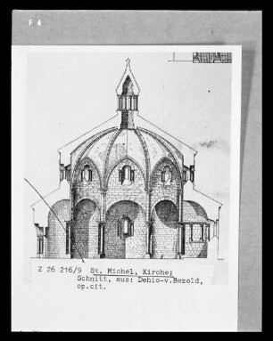 Saint-Michel: Querschnitt der Kirche