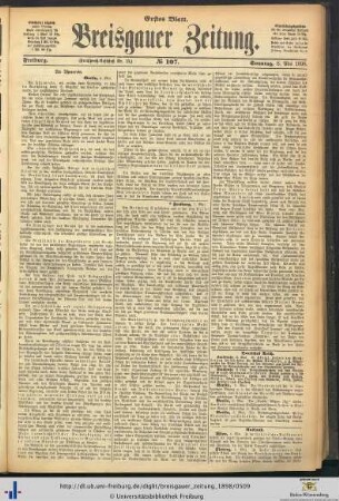 08.05.1898 (Erstes Blatt)