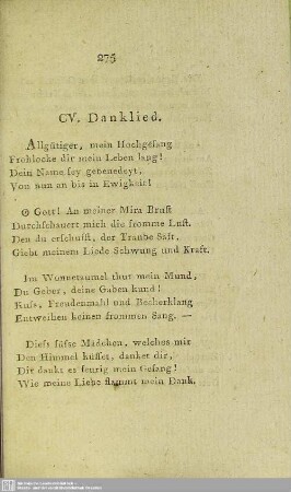 CV. Danklied