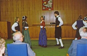 Schleswig-Holstein-Tag: Stormarnhaus: Trachtentanzgruppe