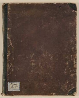 Skizzenbuch von unbekannter Hand, evtl. des Louis Thomassin