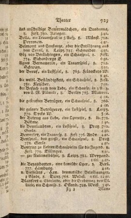 723-734, Theater