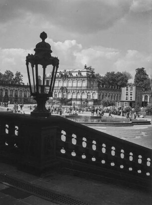 Dresden-Altstadt. Zwinger. Innenhof