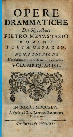 Opere drammatiche : oratori sacri e poesie liriche ..., 4