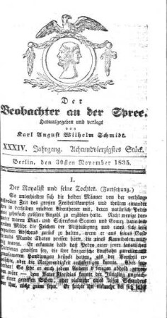 48. Stueck, 30. November 1835