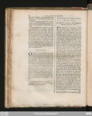 Chap. VI. De la Lecture, de l'Oüie , & de la Méditation de la Parole de Dieu.