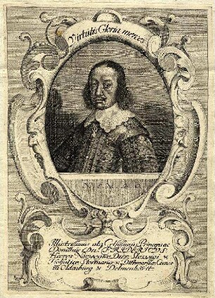 Bildnis von Friedrich III. (1597-1659) Herzog von Schleswig-Holstein-Gottorp