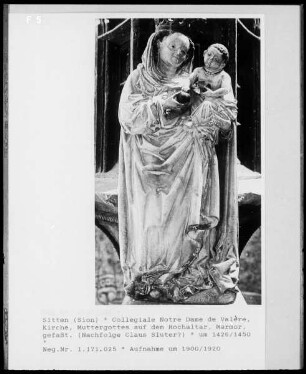 Madonna auf dem Hochaltar