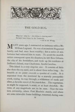The gold-bug