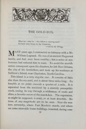 The gold-bug