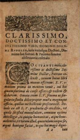 Tractatus Borgnini Cavalcani de Tutore et Curatore et de usufructu mulieri relicto