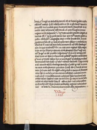 Datierung 1488