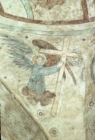 Engel mit Kreuz und Dornenkrone
