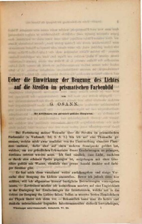 Würzburger naturwissenschaftliche Zeitschrift. 6. 1866/67