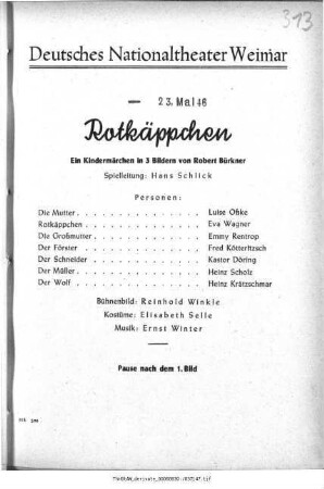 Rotkäppchen